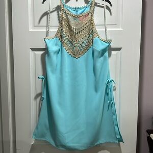 Lily Pulitzer teal romper